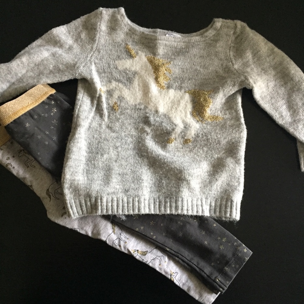 Carters Kids Unicorn Outfit